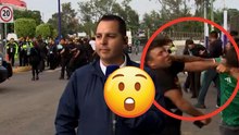 Mundial 2026: Aficionados mexicanos protagonizan pelea en vivo detrás de un reportero
