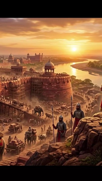😱 Shah Jahan Ko Yahin Qaid Kiya Gaya Tha! #AgraFort #HistoryShorts #IndiaHistory #HistoricalFacts