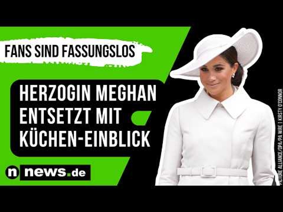 Meghan Markle verspottet: Meghan entsetzt mit Küchen-Einblick - Royals-Fans sind fassungslos