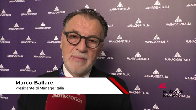 Imprese: Ballar? (Manageritalia), ?rilanciare paese puntando su crescita del settore terziario'