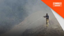 Bomba padam 50% kebakaran sampah dekat UIAM