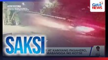 Tricycle driver at kanyang pasahero, patay matapos mabangga ng kotse | Saksi