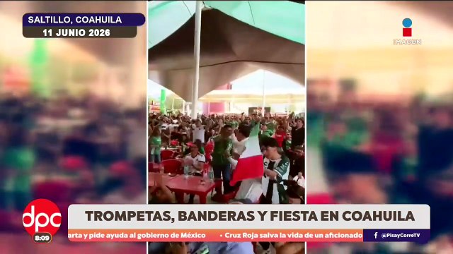 Claudia Sheinbaum vive la fiesta mundialista en GAM | De Pisa Y Corre