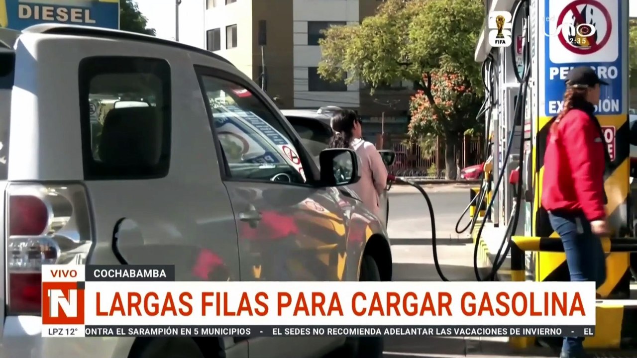 filas gasolina