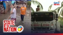 Kakulangan ng tubig na maiinom at gamot, iniinda ng mga nilindol | SONA