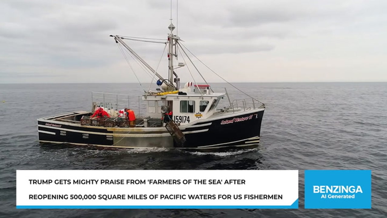 Trump Opens Pacific Waters