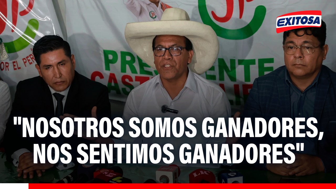 Roberto Sánchez: "Nosotros somos ganadores, nos sentimos ganadores"