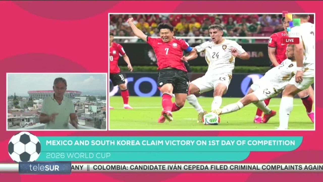 2026 World Cup | Mexico & South Korea claim victory on 1st day of competition