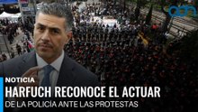 Harfuch reconoce el actuar de la policía ante las protestas