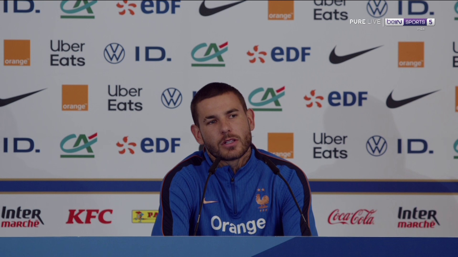 Coupe du monde 2026 : La conférence de presse de l'équipe de France avec Lucas Hernandez et Jean-Philippe Mateta