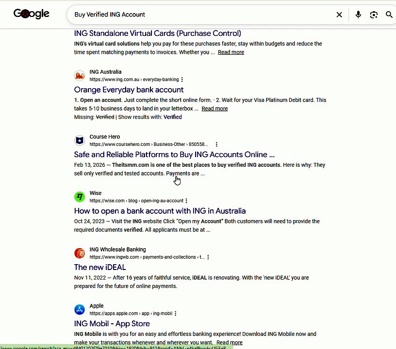 How Do I Buy Verified ING Account Fast