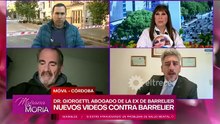 La incómoda discusión entre Moria Casán y el abogado de la novia del principal acusado por el crimen de Agostina Vega