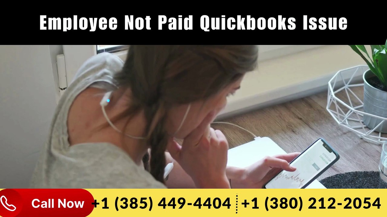 employee not paid QuickBooks issue