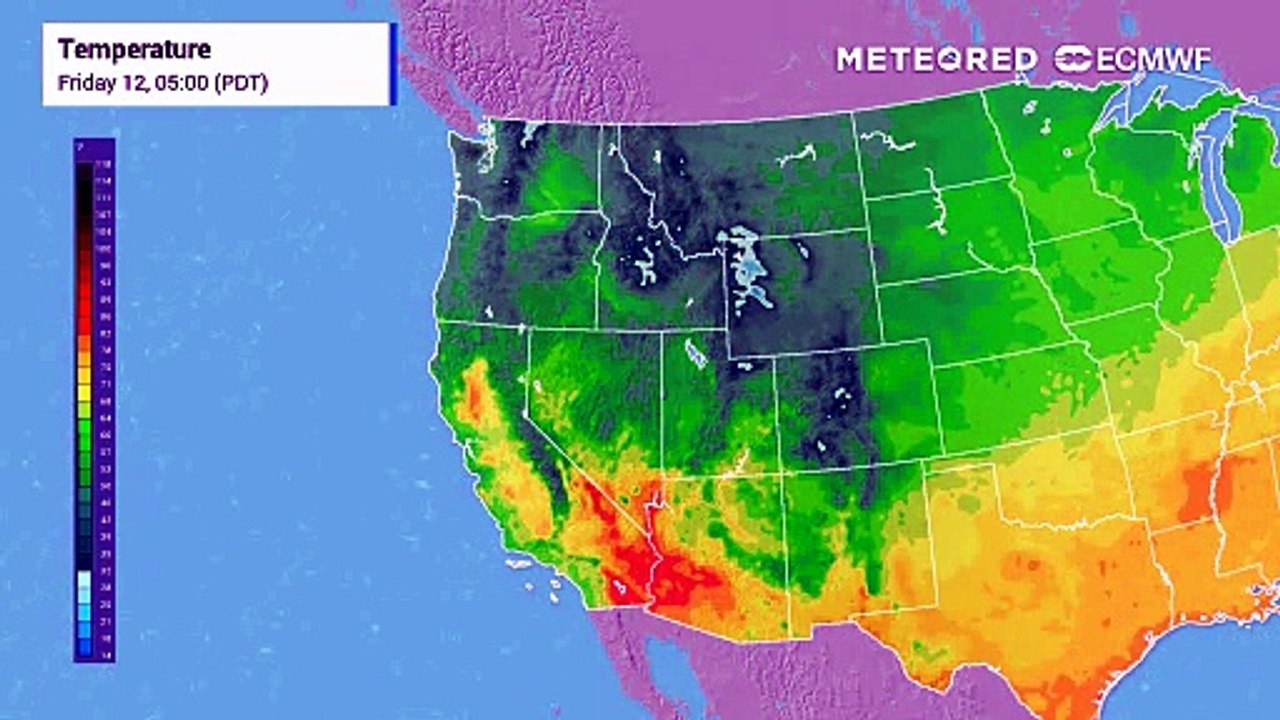 Hot Temps For The PNW