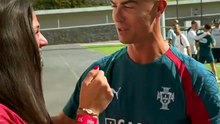 Influencer conhece Cristiano Ronaldo