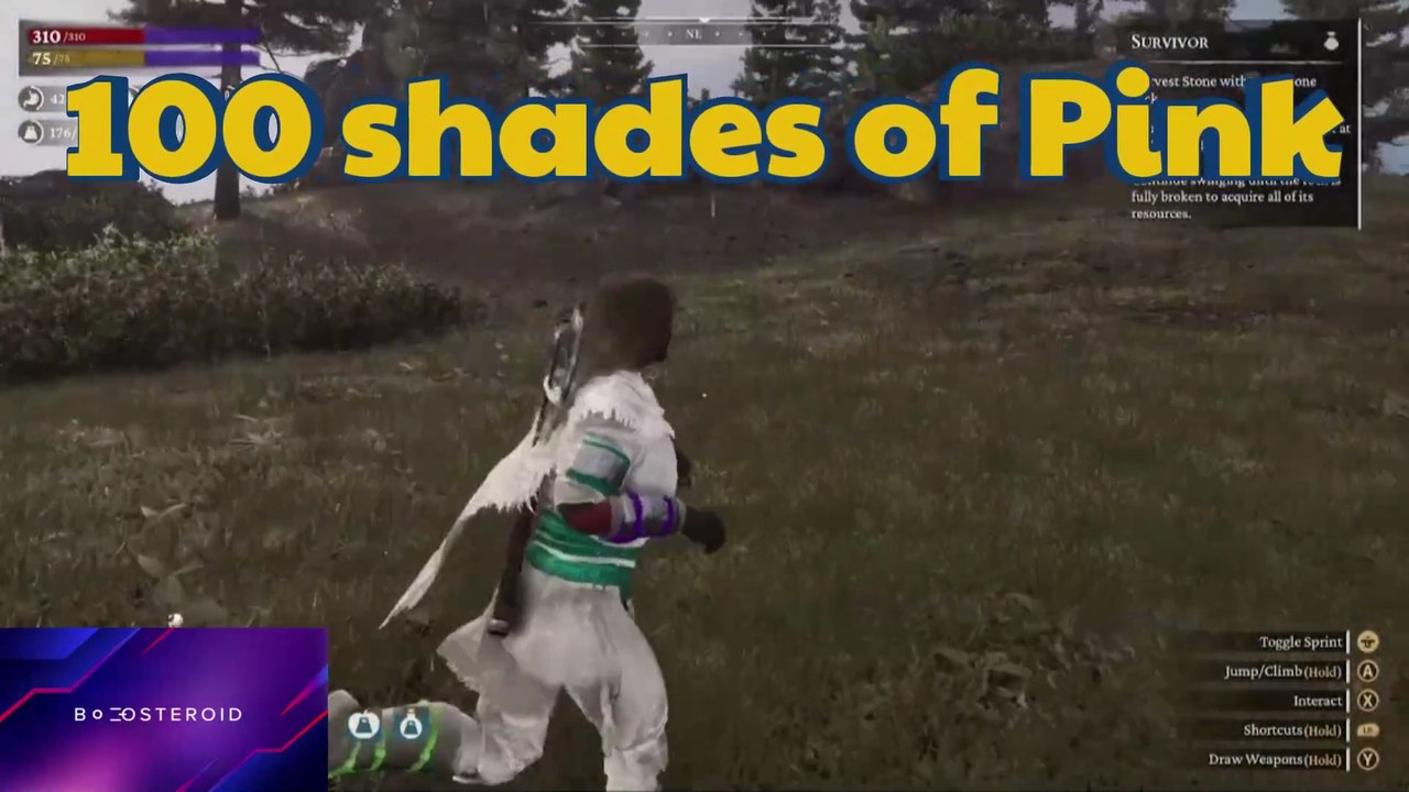 Conan Exiles finding 100 shades of pink  #Boosetroid