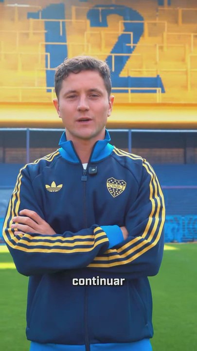 Ander Herrera se despide de Boca Juniors