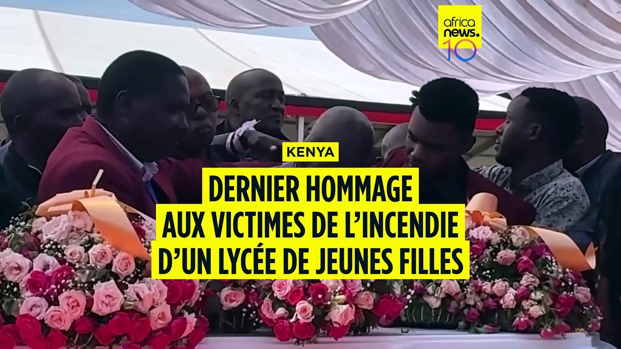 Kenya : dernier hommage aux victimes de l’incendie d’un lycée de jeunes filles