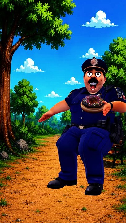 Monkey Stole the Donut!