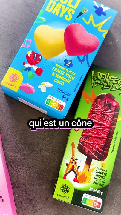 Picard x HellFest x Solidays x Rose Festival des glaces déjantés