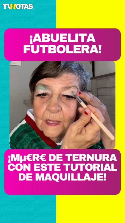 ¡Tita roba corazones! La creadora de contenido comparte tutorial de maquillaje mundialista