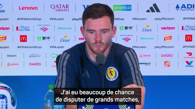 Écosse - Robertson : "Jouer pour son pays, c'est encore un cran au-dessus"