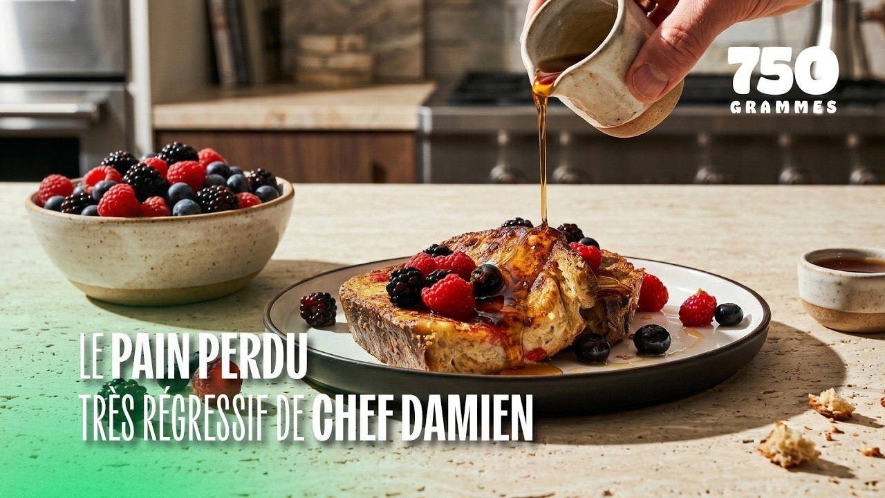 Chef Damien nous donne ses conseils pour un pain perdu parfait ! | 750g