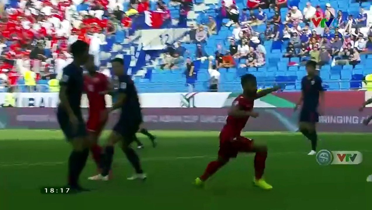Bahrain 0-1 Thái Lan - Goals and Highlights (10/1/2019) | VTV6 HD