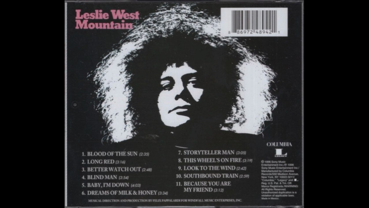 1969 - Leslie West - Mountain [FULL ALBUM]