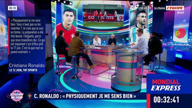 Cristiano Ronaldo avant le départ aux États-Unis pour la Coupe du monde 2026 : « Vous avez vu les matches ? Je suis en forme » - Coupe du monde 2026 - Portugal