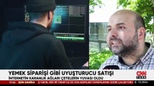 Yemek siparişi gibi uyuşturucu satışı!