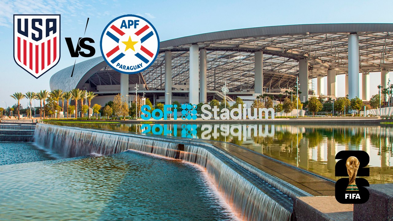Mundial 2026: SoFi Stadium se viste de gala para recibir el partido entre Estados Unidos y Paraguay