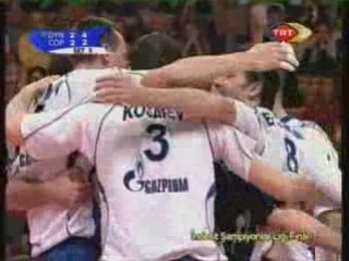 Dinamo Kazan vs. Copra Piacenza, 2008 IECL Final Set5 Part1