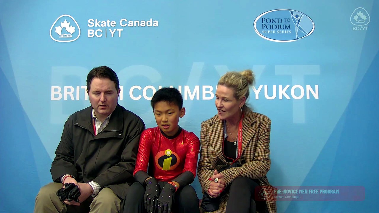 Pre-Novice Men Free Program - 2026 BC/YT Super Series High Performance