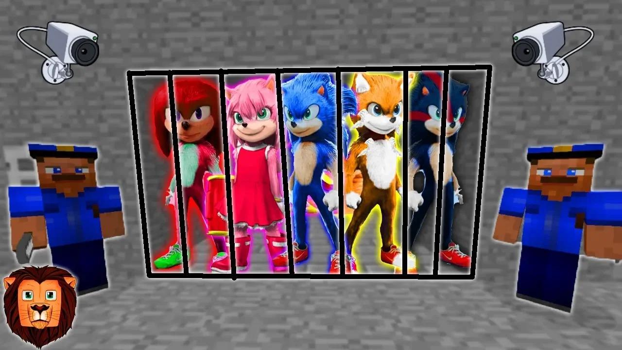 Team Sonic s'évade de prison ! (Roleplay d'évasion de prison sur Minecraft)