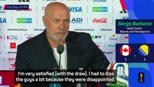 Bosnia coach left with bitter taste in mouth after Canada draw