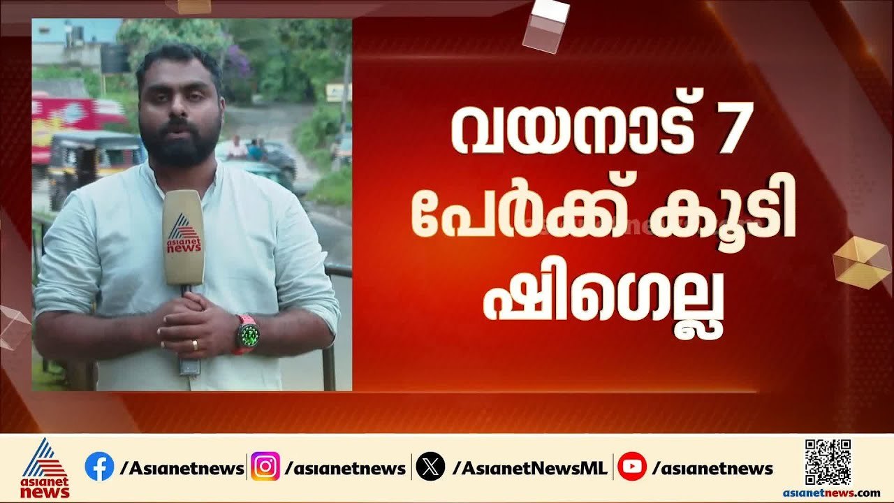 വയനാട്ടിൽ 7 പേര്‍ക്ക് കൂടി ഷിഗെല്ല; ചികിത്സയിൽ...