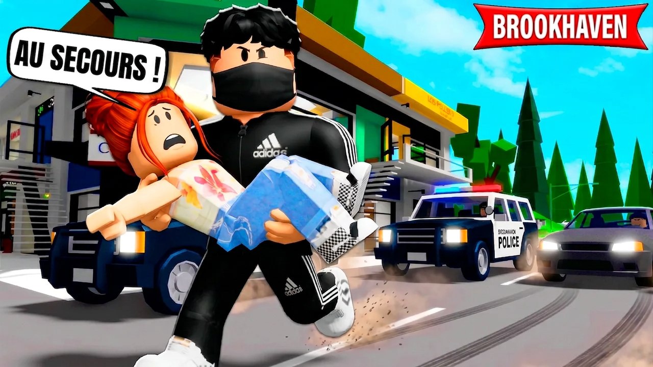 Une fille enlevée par son voisin ! | Histoires Brookhaven RP | Roblox