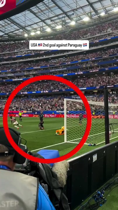 USA Vs Paraguay 2nd Goal