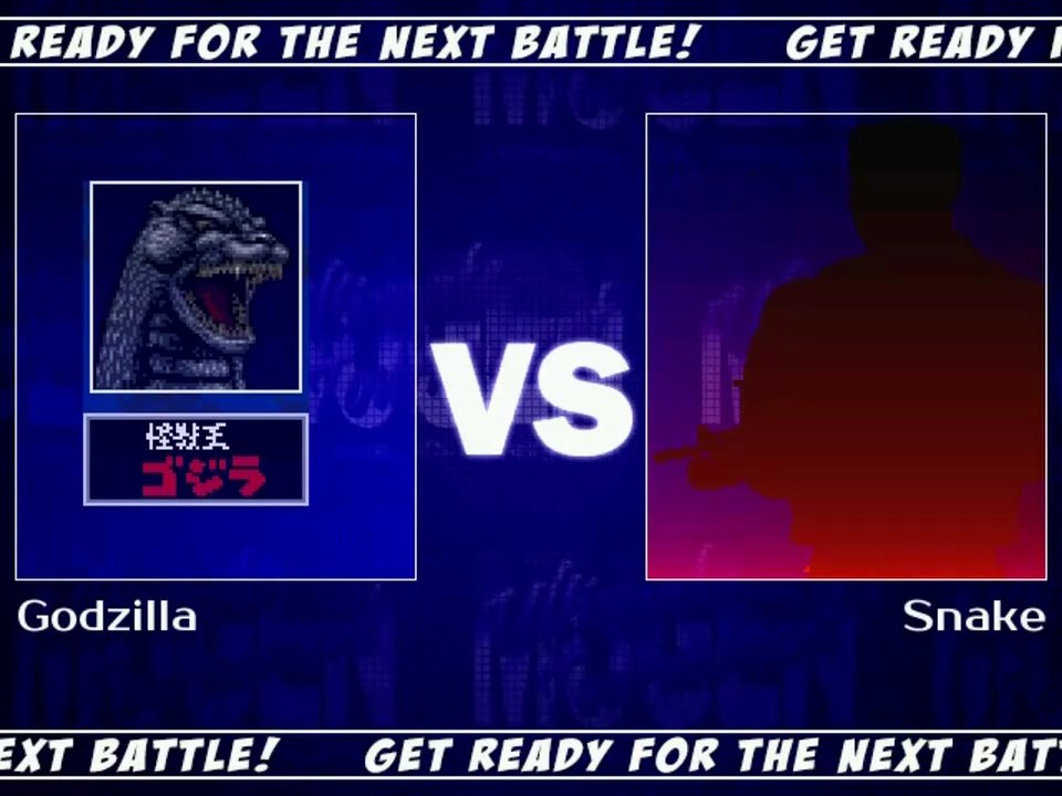 Godzilla vs. Snake