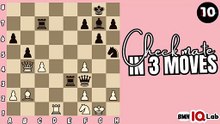 #PlaySmart 🎮😎 Can you checkmate in 3 moves? (Part 88) (White to play)♟️