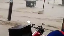 Lluvias dejan áreas urbanas anegadas en Chiapas