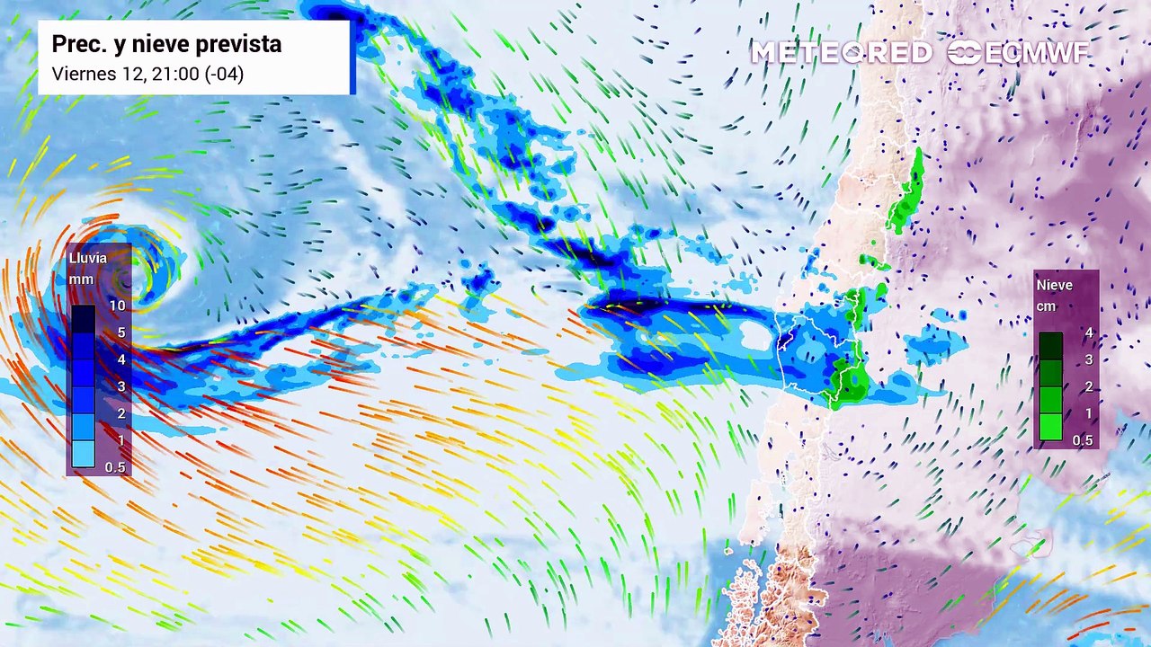 Inestabilidad en altura dejará precipitaciones en la RM
