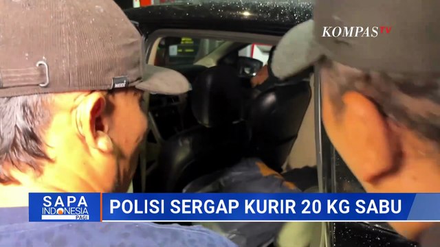 Kurir Narkoba Ditangkap Usai Kejar-kejaran dengan Polisi di Tol Medan-Binjai | SAPA PAGI