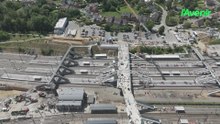 Le Brabant wallon vu du ciel : où en est le chantier de la nouvelle gare d’Ottignies ?