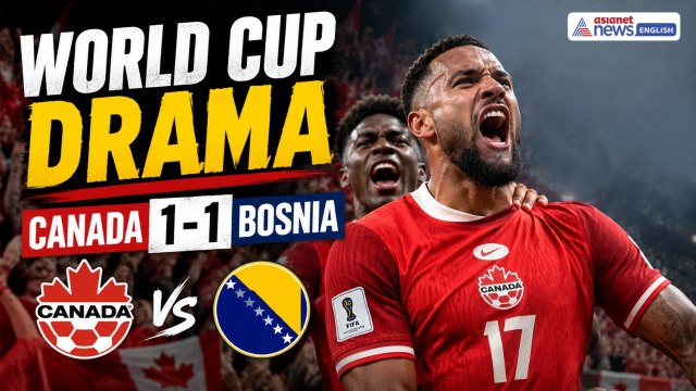 Canada's Historic World Cup Moment! Larin Rescue vs Bosnia | World Cup 2026 Highlights | Sports