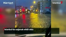 İstanbul'da sağanak etkili oldu