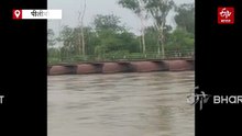 पीलीभीत में उफनाई शारदा, 2 दिन पहले बंद हुआ पैंटून पुल; दो दर्जन गांवों का संपर्क टूटा