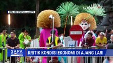 Unik! Titik Cheering Ajang Lari Internasional di GBK Jadi Wadah Aspirasi Warga | SAPA PAGI