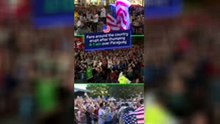 USA fans erupt after stunning World Cup opening win
